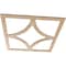 Ekena Millwork Statesman Wood Fretwork Pierced Ceiling Medallion, Alder, 18"OD x 11 1/2"ID x 3/8"T CMWP18X18X0375STAL - alternate 2
